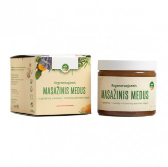 Miel de massage aux huiles essentielles de pamplemousse, de lavande et de romarin, 250 g