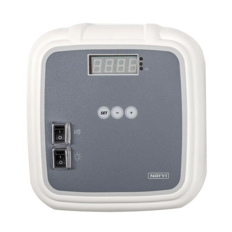 Panneau de commande pour poêle de sauna électrique - NARVI T-2003