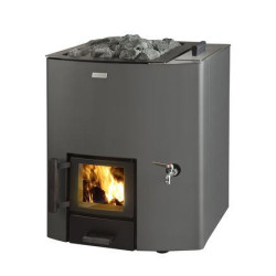 Poêle à bois pour sauna - NARVI NC 20 VS avec réservoir d'eau 