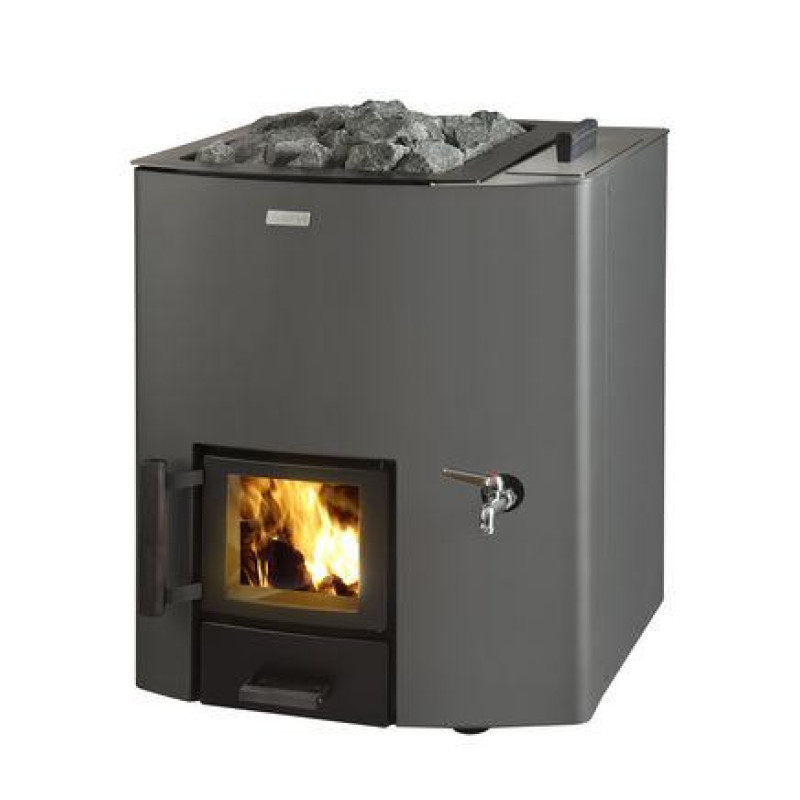 Poêle à bois pour sauna - NARVI NC 20 VS avec réservoir d'eau