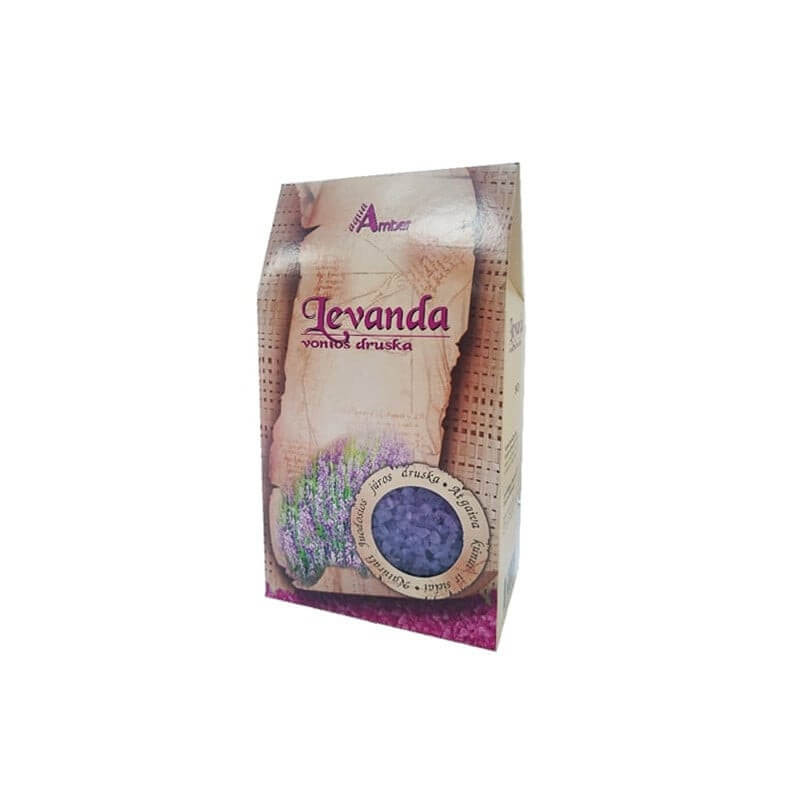 Sel de bain naturel Aqua Amber - Lavande