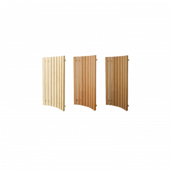 Dossier pour bancs de sauna modulaires