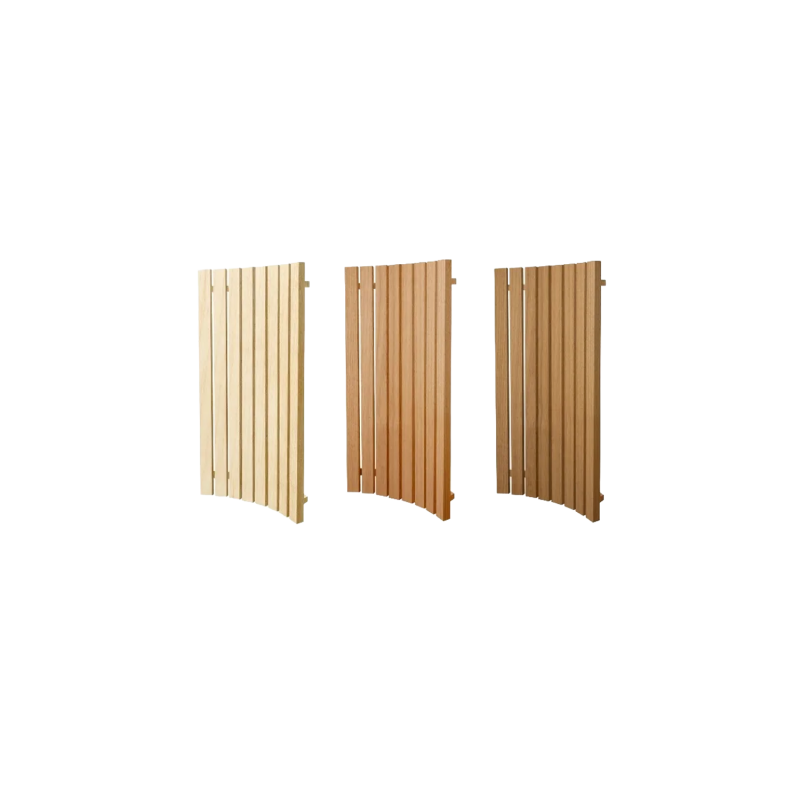 Dossier pour bancs de sauna modulaires