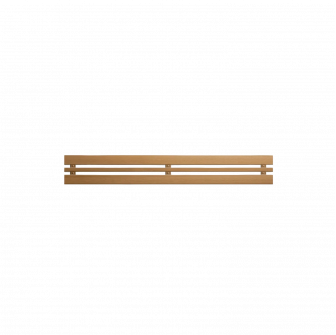 Dossier en bois de tremble thermo-thermique, 28 x 300 x 1750-2400 mm