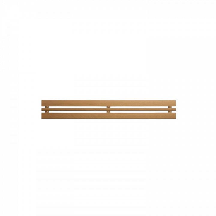 Dossier en bois de tremble thermo-thermique, 28 x 300 x 1750-2400 mm