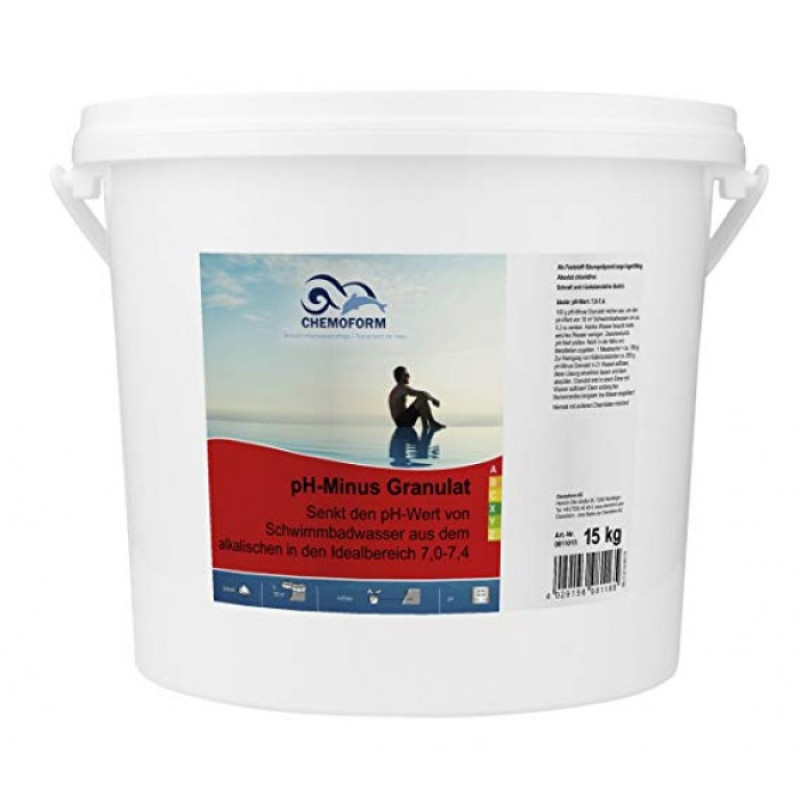Granulés PH minus CHEMOFORM, 15 kg
