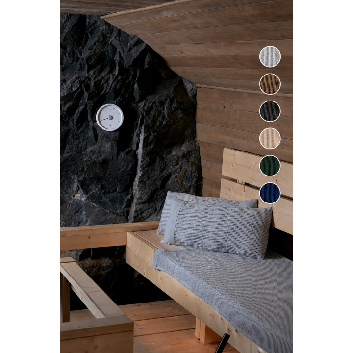 Housse de siège de sauna RENTO - KENNO, 60 × 160, gris foncé