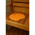 Sièges de sauna couleur, 4 psc. - 1