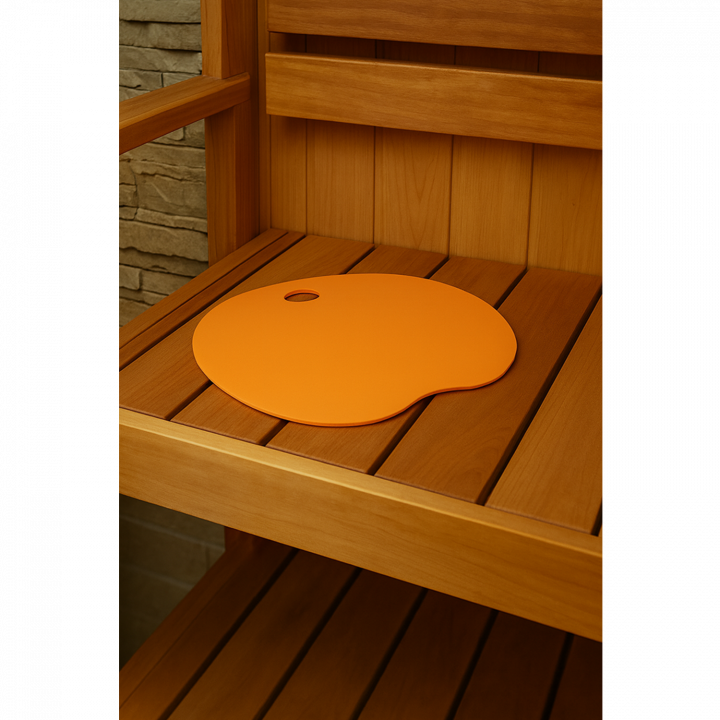 Sièges de sauna couleur, 4 psc.