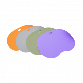 Sièges de sauna couleur, 4 psc.