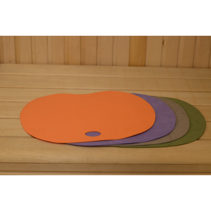 Sièges de sauna couleur, 4 psc.
