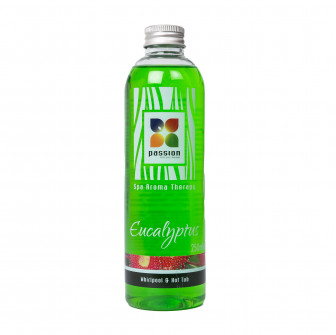 Parfum d'aromathérapie PASSION pour bains à remous et spas, Eucalyptus 250 ml