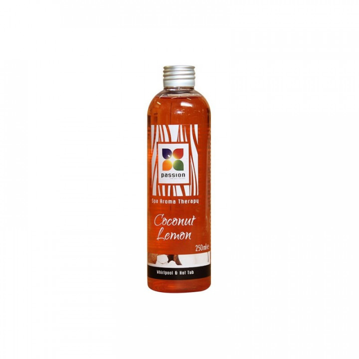 Parfum d'aromathérapie PASSION pour bains à remous - Coconut Lemon, 250 ml