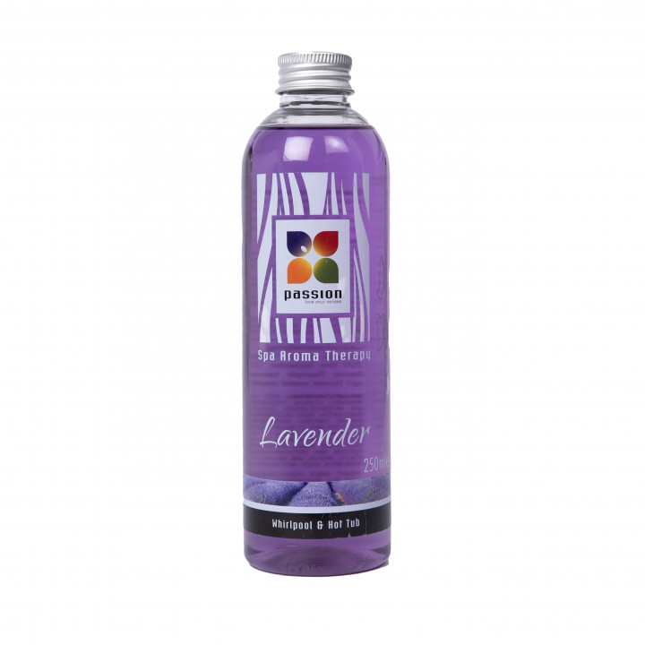 Parfum d'aromathérapie PASSION pour bains à remous et spas, lavande 250 ml