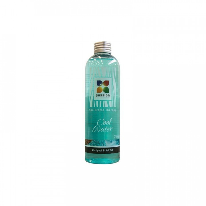 Parfum d'aromathérapie PASSION pour bains à remous et spas - Cool Water, 250 ml