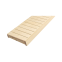 Banc de sauna, tremble/aulne, 600 x 1600-2400 mm - 10