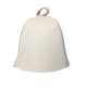 Chapeau de sauna blanc