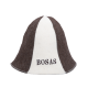 Bonnet de sauna - BOSAS, rayé