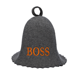 Bonnet de sauna - BOSS, gris 