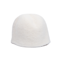 Bonnet de sauna - Blanc, laine - 0