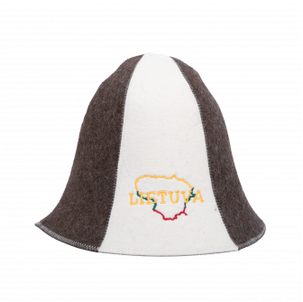 Bonnet de sauna - Lietuva, rayé