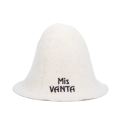 Bonnet de sauna - Miss Vanta, blanc - 0