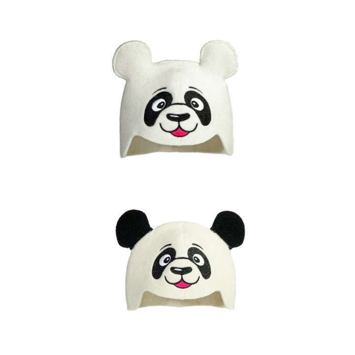 Chapeau de sauna - Panda
