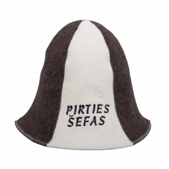 Chapeau de sauna - PIRTIES ŠEFAS, rayé
