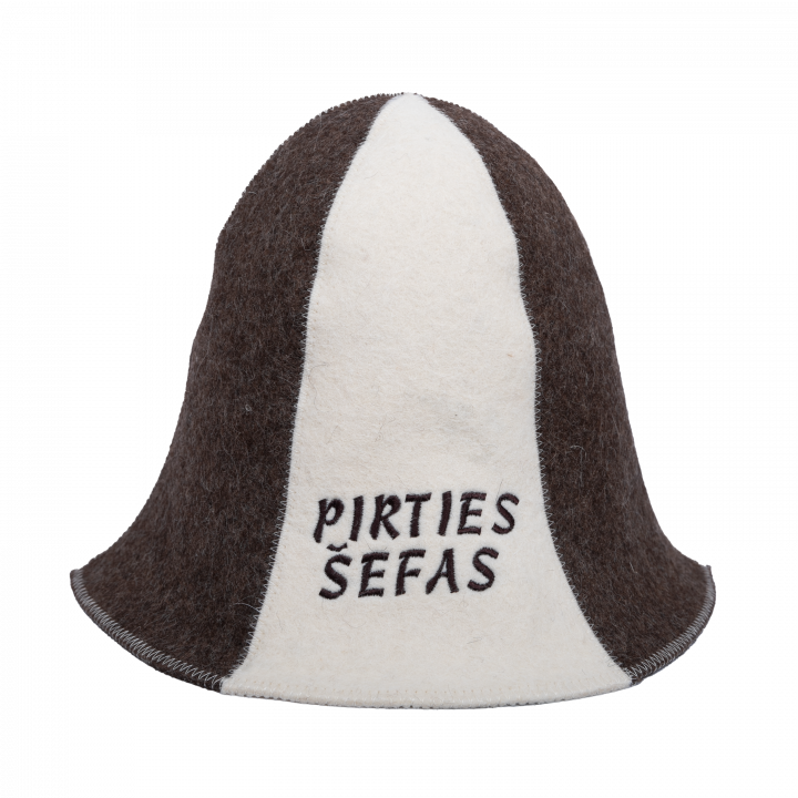 Chapeau de sauna - PIRTIES ŠEFAS, rayé