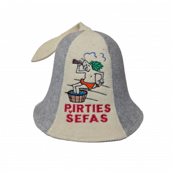 Chapeau de sauna - PIRTIES ŠEFAS, suspendu