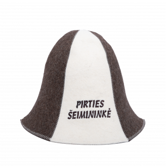Chapeau de sauna - PIRTIES ŠEIMININKĖ, rayé