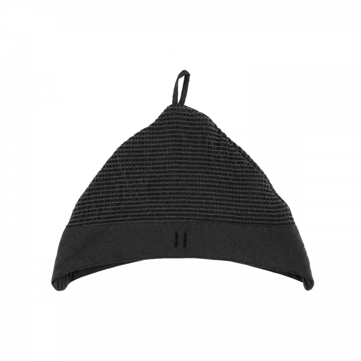 Coffret cadeau RENTO KENNO POUR LUI. Chapeau et tablier en coton gris foncé.