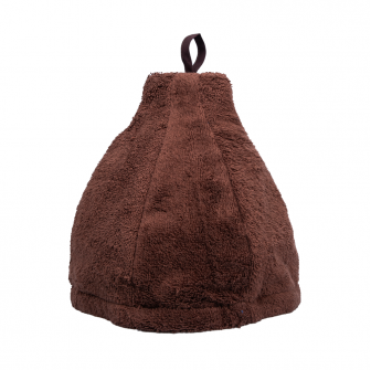 Bonnet de sauna - MARRON