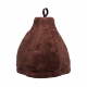 Coffret cadeau pour LUI. Chapeau et tablier de sauna pour homme - MARRON