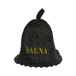 Bonnet de sauna - SAUNA, gris 