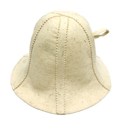 Bonnet de sauna - HAT blanc  Bonnet de sauna - HAT blanc