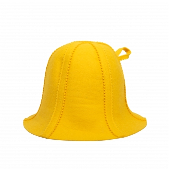 Bonnet de sauna - HAT jaune