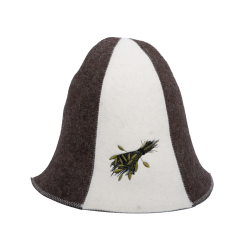 Bonnet de sauna - SAUNA WHISK, rayé 