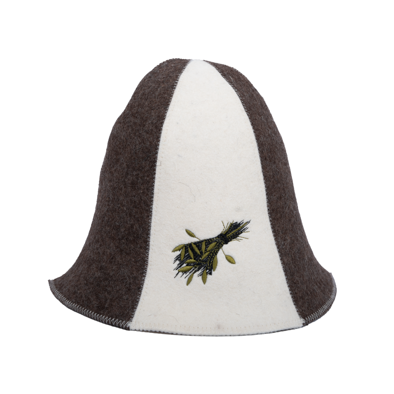 Bonnet de sauna - SAUNA WHISK, rayé