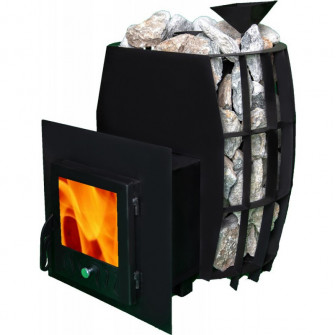 Poêle à bois pour sauna - TEPLODAR BARREL 12 avec porte vitrée