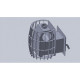 Poêle à bois pour sauna - TEPLODAR BARREL 12 avec porte vitrée