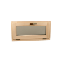 Fenêtre de sauna 1000x500, à charnières