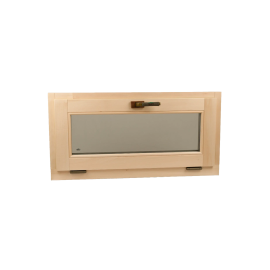 Fenêtre de sauna 1000x500, à charnières 