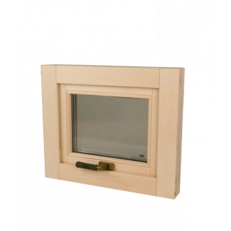 La fenêtre du sauna 600x500, type anglais