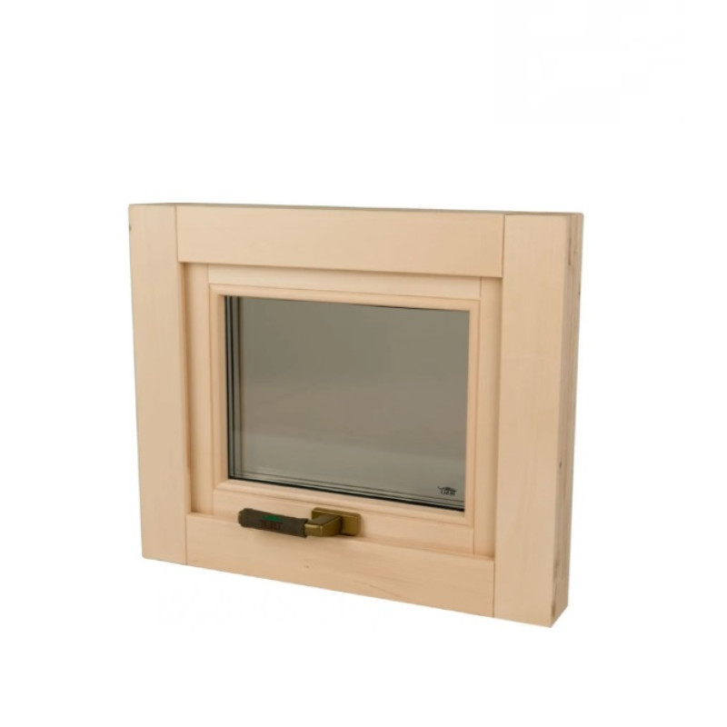 La fenêtre du sauna 600x500, type anglais