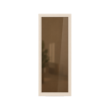 Fenêtre de sauna avec cadre en bois - 1