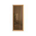 Fenêtre de sauna avec cadre en bois - 8