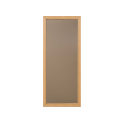 Fenêtre de sauna avec cadre en bois - 12