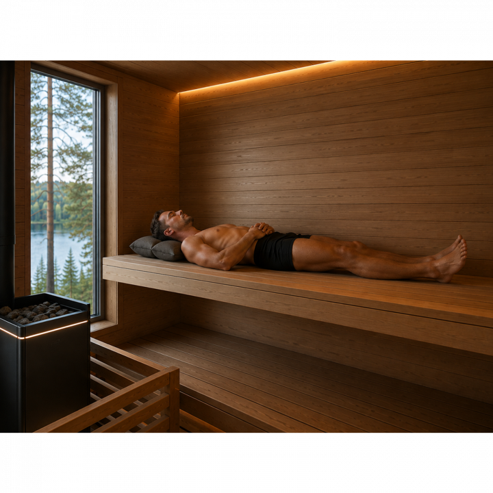 Oreiller de sauna 450 × 340 × 100 mm
