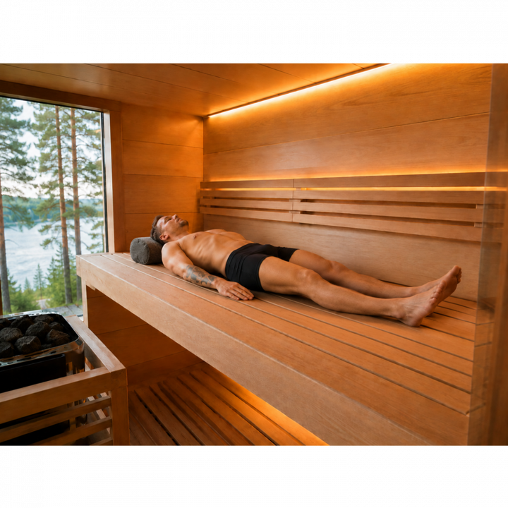 Oreiller de sauna 570 × 200 mm
